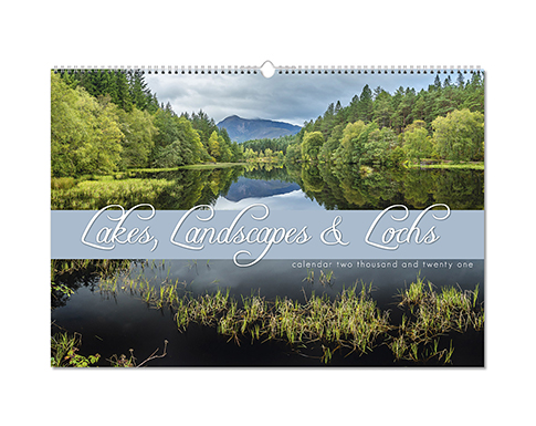 Lakes, Landscapes & Lochs Wall Calendar