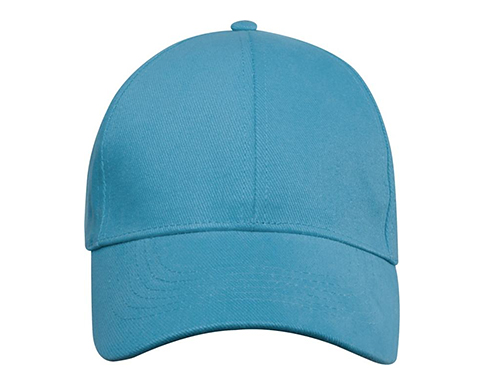Amazon 6 Panel GRS Recycled Caps - Process Blue