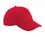 Beechfield Ultimate 6 Panel Caps - Red