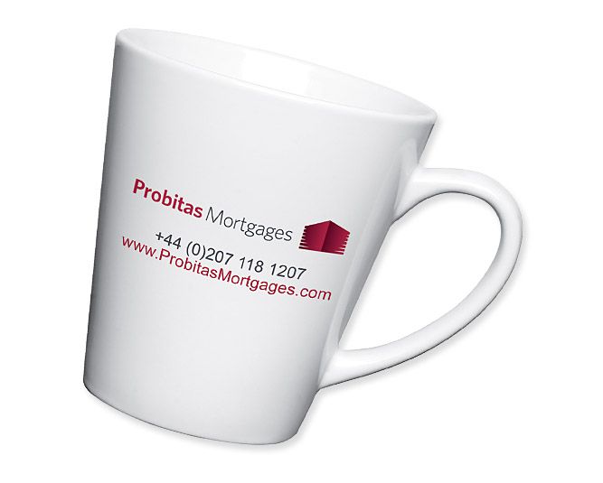 Probitas Mortgages - Small Latte <BR>Photo Mugs