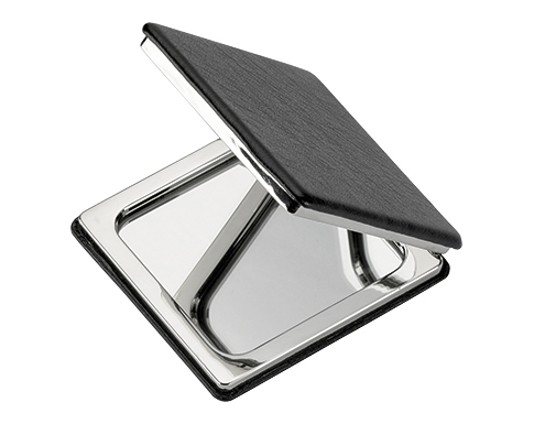 Paris Double Sided Compact Mirrors - Black