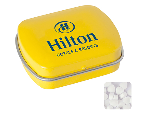 Promotional Mini Star Mint Tins Printed with your Logo at GoPromotional