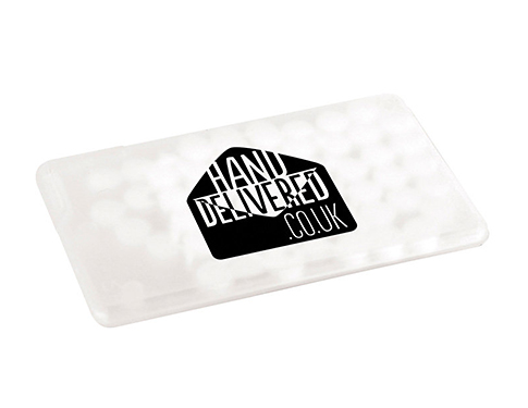 Conference Mint Cards - Frosted Clear