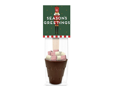 Info Sweet Cards - Festive Hot Chocolate Classic Spoon
