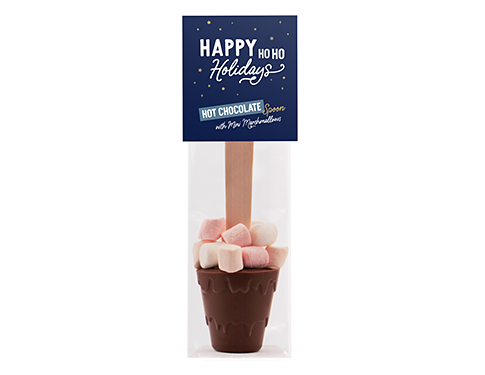 Info Sweet Cards - Festive Hot Chocolate Classic Spoon