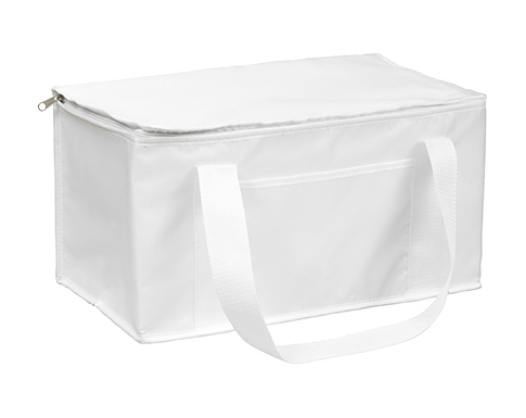 Taurus 12 Can Large Foldable Eco Cooler Bags - White