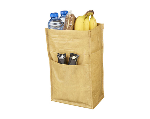 Deli Paper Bag Lunch Coolers - Natural