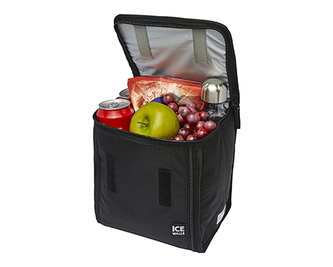 Arctic Zone Ice Wall Lunch Cooler Bags - Black