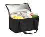 Taurus 12 Can Large Foldable Eco Cooler Bags - Black