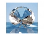 Barnard 8cm Optical Crystal Clear Diamond Paperweights - Clear