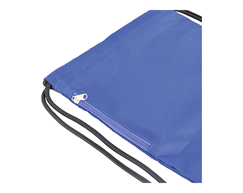 Zippy Heavyweight Drawstring Bags - Royal Blue