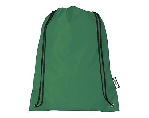 Amazon RPET Recycled Drawstring Bags - Green