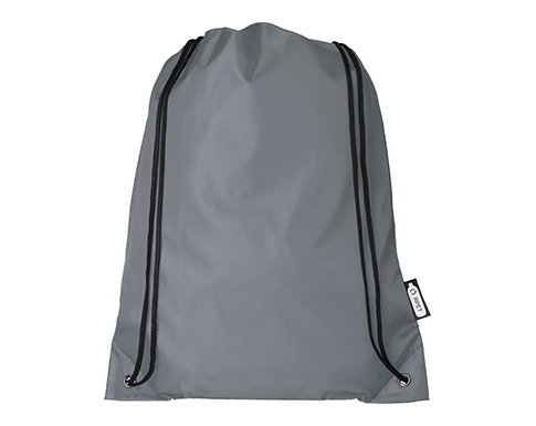 Amazon RPET Recycled Drawstring Bags - Grey