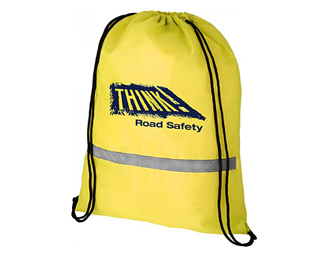 Vision Safety High Visibility Drawstring Bag