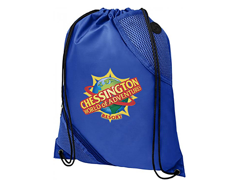 Metropolitan Duo Pocket Drawstring Bag