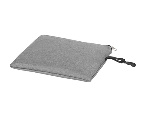 Nephin Foldable Heather Drawstring Bags - Grey