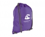 Zippy Heavyweight Drawstring Bags - Purple