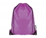 Marathon Premium Recycled Drawstring Bags - Purple