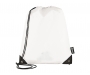Marathon Premium Recycled Drawstring Bags - White