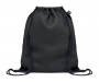 Darwin Hemp Fabric Drawstring Bags - Black