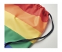 Pride Rainbow Recycled Drawstring Bags - Rainbow