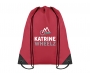 Event RPET Polyester Drawstring Bags - Red