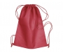 Scarborough Non-Woven Drawstring Bags - Red