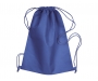 Scarborough Non-Woven Drawstring Bags - Royal Blue