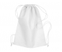 Scarborough Non-Woven Drawstring Bags - White