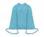 Javelin Lightweight Cotton Drawstring Bags - Cyan