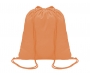 Javelin Lightweight Cotton Drawstring Bags - Orange