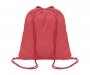 Javelin Lightweight Cotton Drawstring Bags - Red