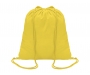 Javelin Lightweight Cotton Drawstring Bags - Yellow