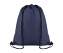 Alchemy Pocket Drawstring Bags - Navy Blue