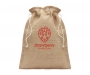 Willow Small Jute Drawcord Gift Bags - Natural