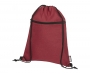 Scafell Recycled RPET Heather Drawstring Bags - Red
