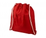 London Metro Cotton Drawstring Bags - Red