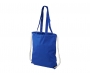London Metro Cotton Drawstring Bags - Royal Blue