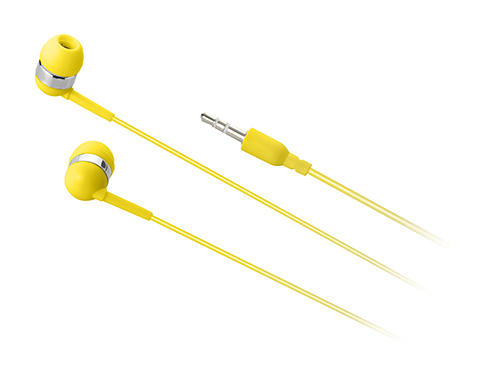 Active Lightweight Earbuds - Yellow