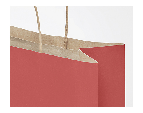 Langthwaite Medium Recycled Paper Bags - Red