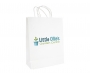 Brookvale Large Twist Handled Recyclable Paper Bags - White