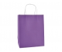 Brookvale Medium Twist Handled Recyclable Paper Bags - Purple
