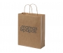 Middleham Medium Twist Handled Recycled Kraft Paper Bags - Natural