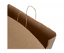 Middleham Super Large Twist Handled Recycled Kraft Paper Bags - Natural