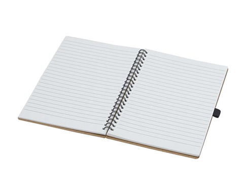 Cobble A5 Wiro Bound Notebook With Stone Paper Printed With Your Logo ...
