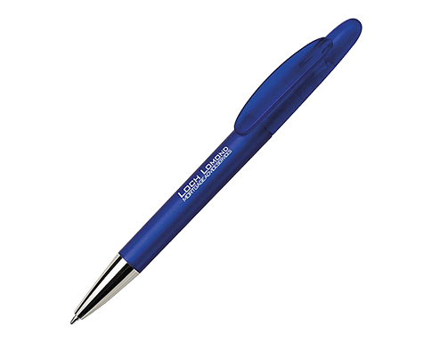 Cambridge Recycled Frost Pens - Royal Blue
