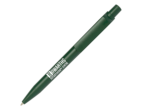 Jamaica Recycled Waste Pens - Dark Green