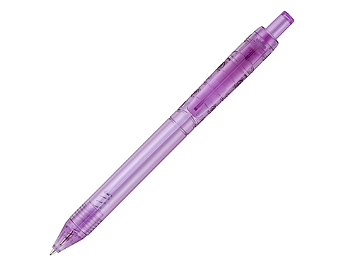 Malibu PET Recycled Water Bottle Pens - Purple