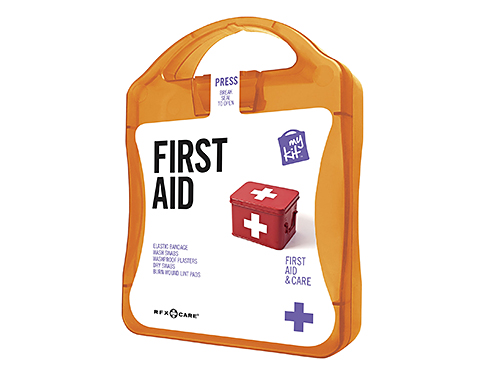 MyKit First Aid Survival Case - Orange
