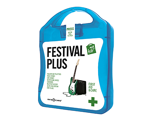 MyKit Festival Plus First Aid Survival Cases - Cyan